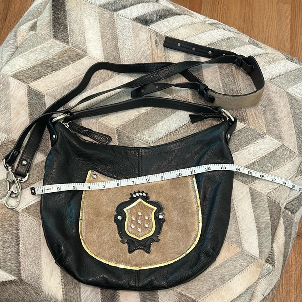 Italian Real Leather Crossbody Bag